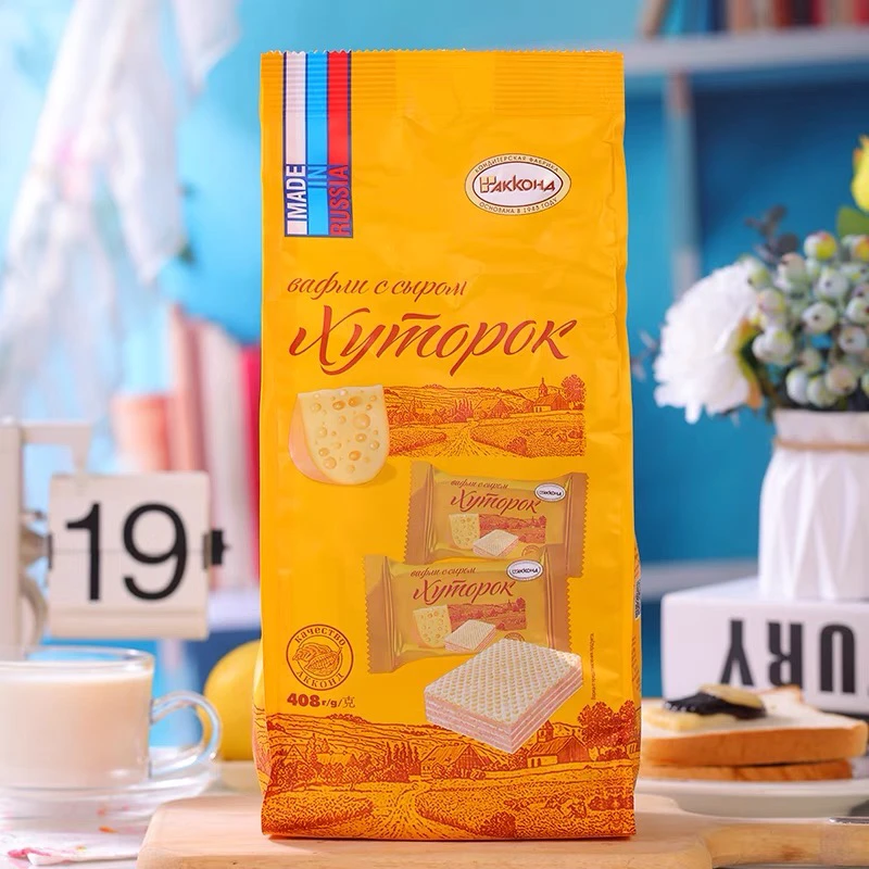 小农庄奶酪味威化饼干