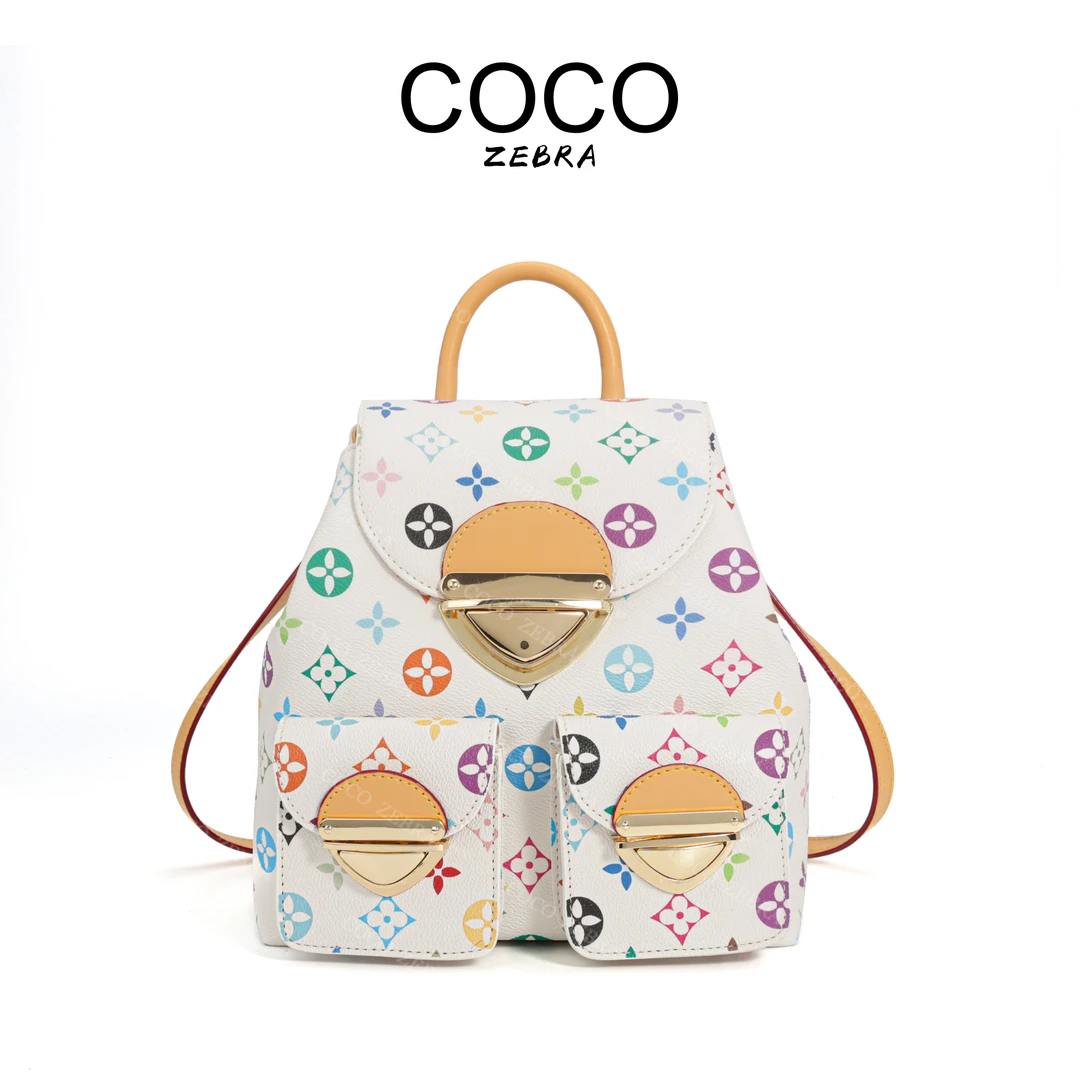 COCO ZEBRA MM963 双肩包 新款时尚经典女士肩包百搭