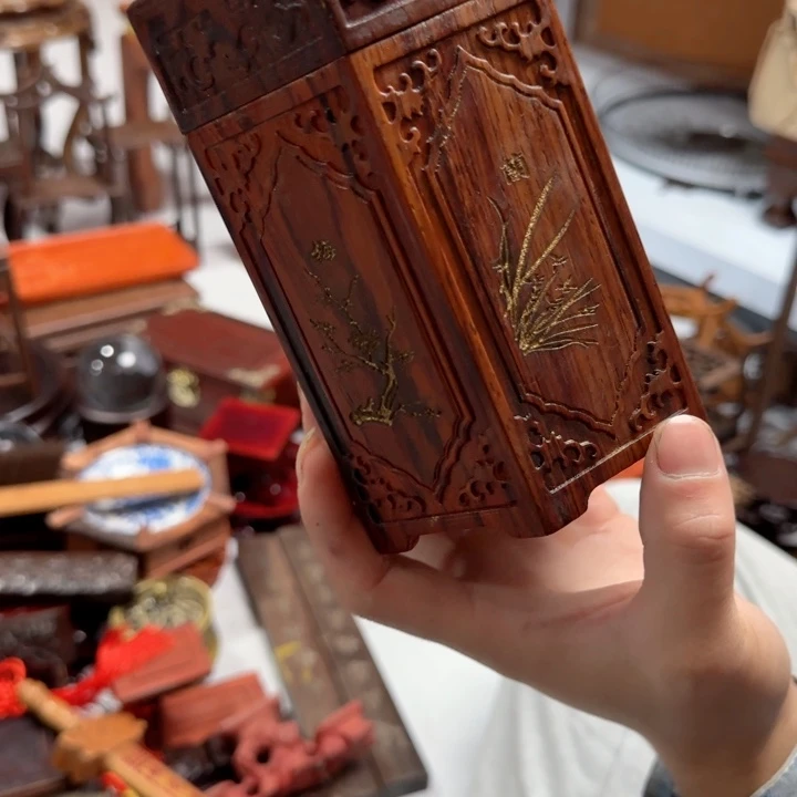 手工艺品琉璃红木工艺品