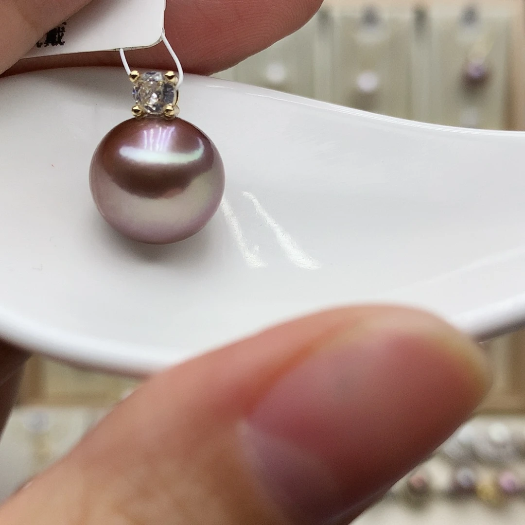 淡水珍珠合金吊坠(赠链)