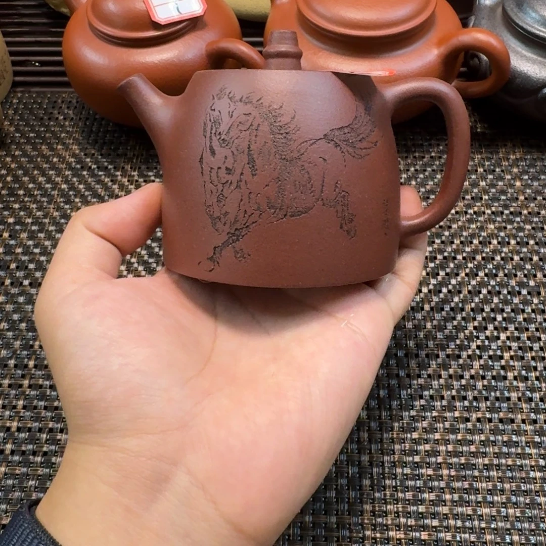 茶壶紫砂10号紫砂壶瑕