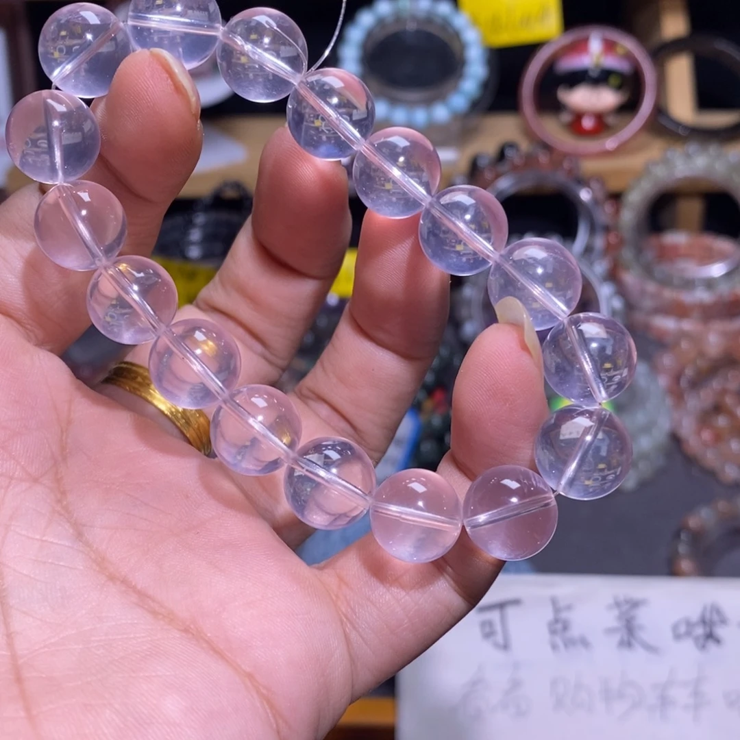 手串未镶嵌水晶21 净体莫桑比克六芒星光 12