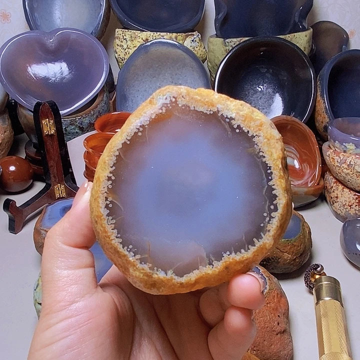 巴***来玛瑙/玉髓未镶嵌，