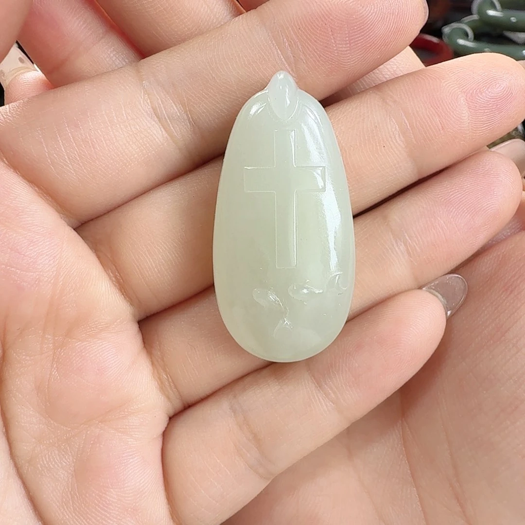 颈饰未镶嵌和田玉