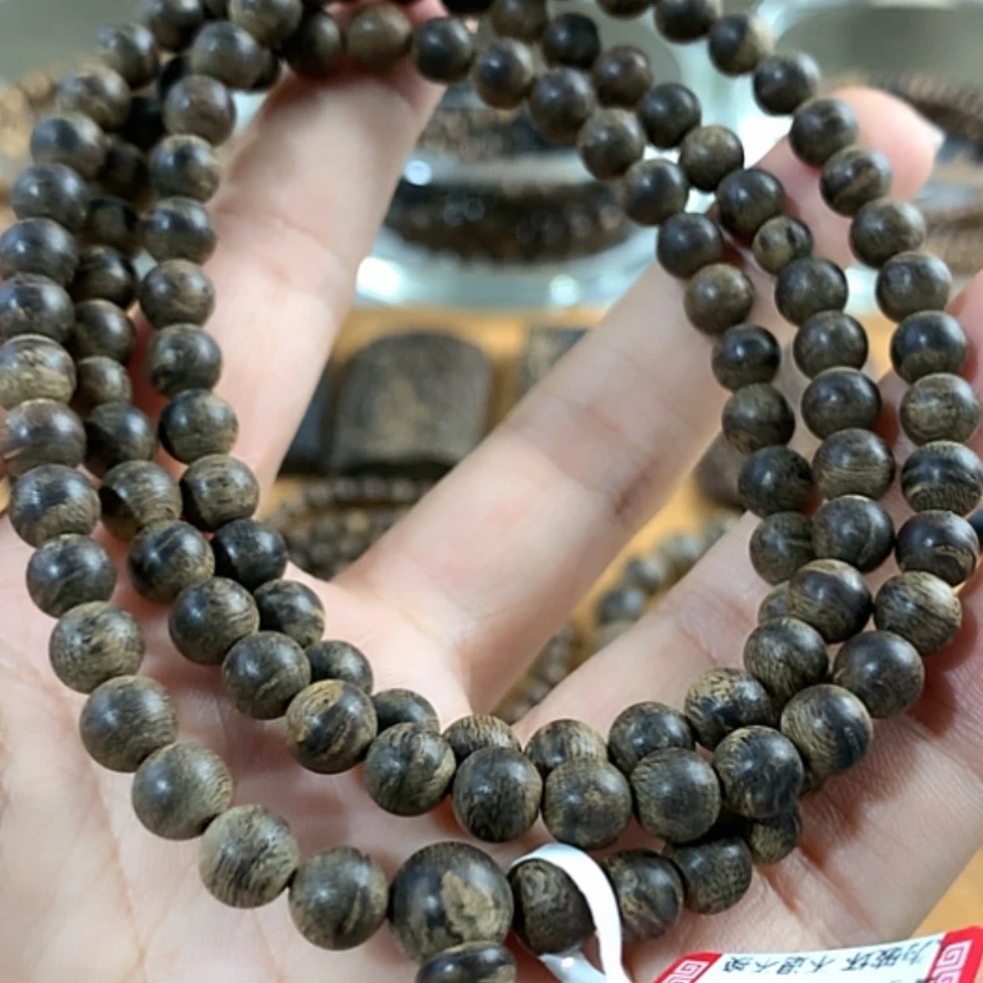 【闪购商品】沉香手串达拉干沉香0.68，19克沉水多圈