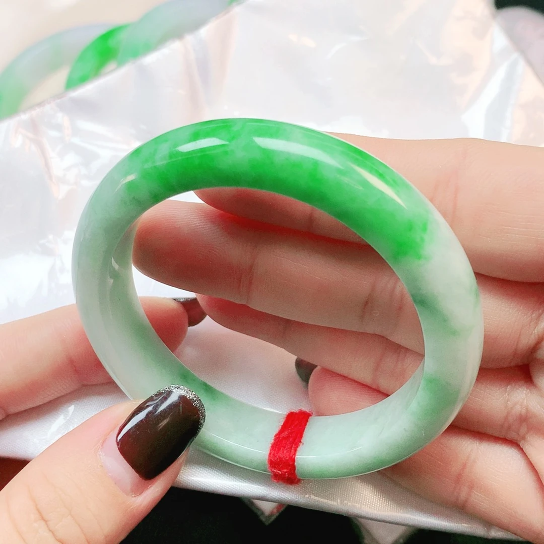 未镶嵌手镯翡翠正圈2344
