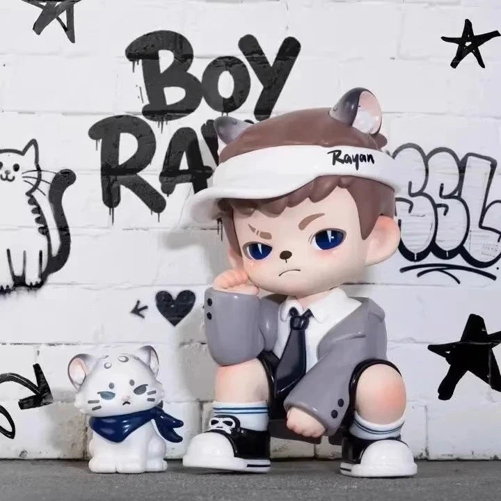 【拆盒】 正品 Rayan哥哥4代天生玩家系列盲盒潮玩礼物潮流摆件