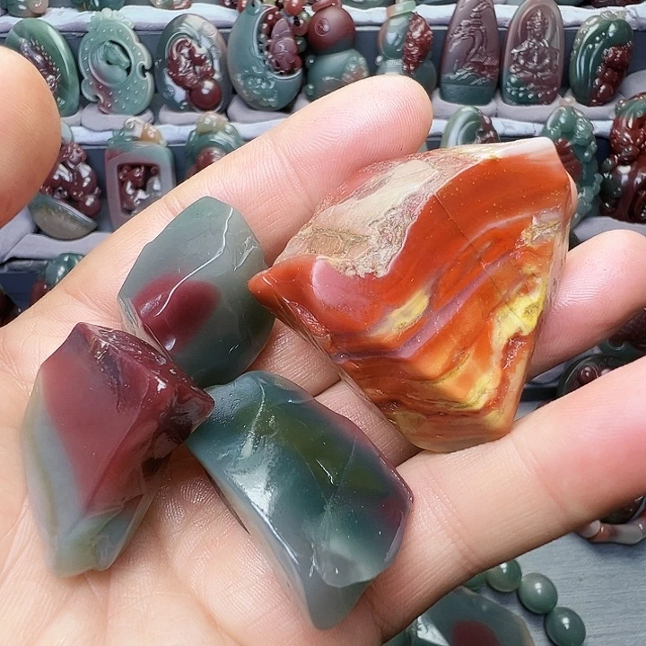 玛瑙/玉髓未镶嵌颈饰
