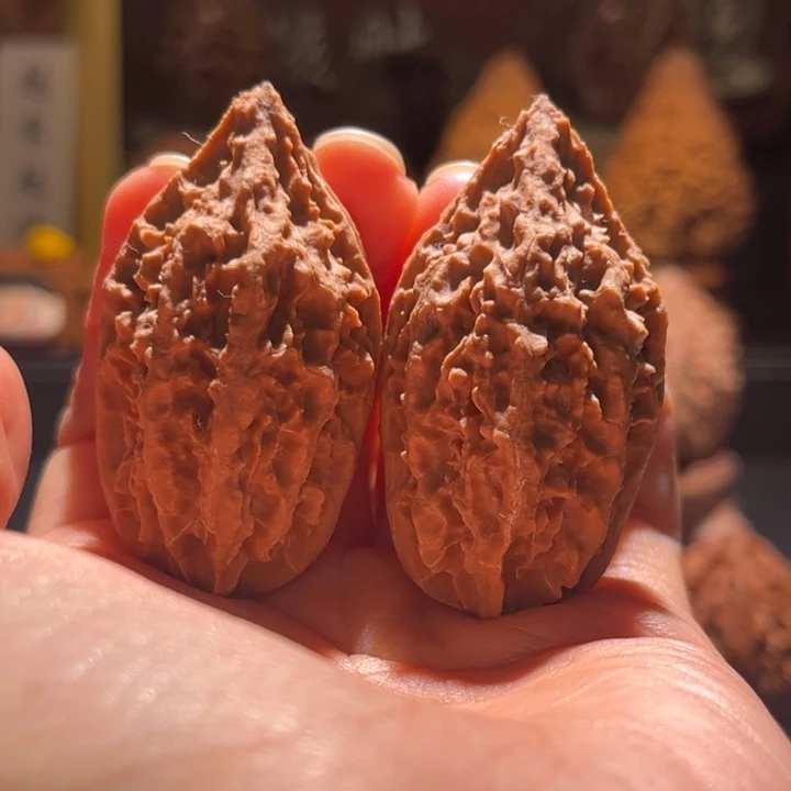 吊坠文玩核桃火尖枪53