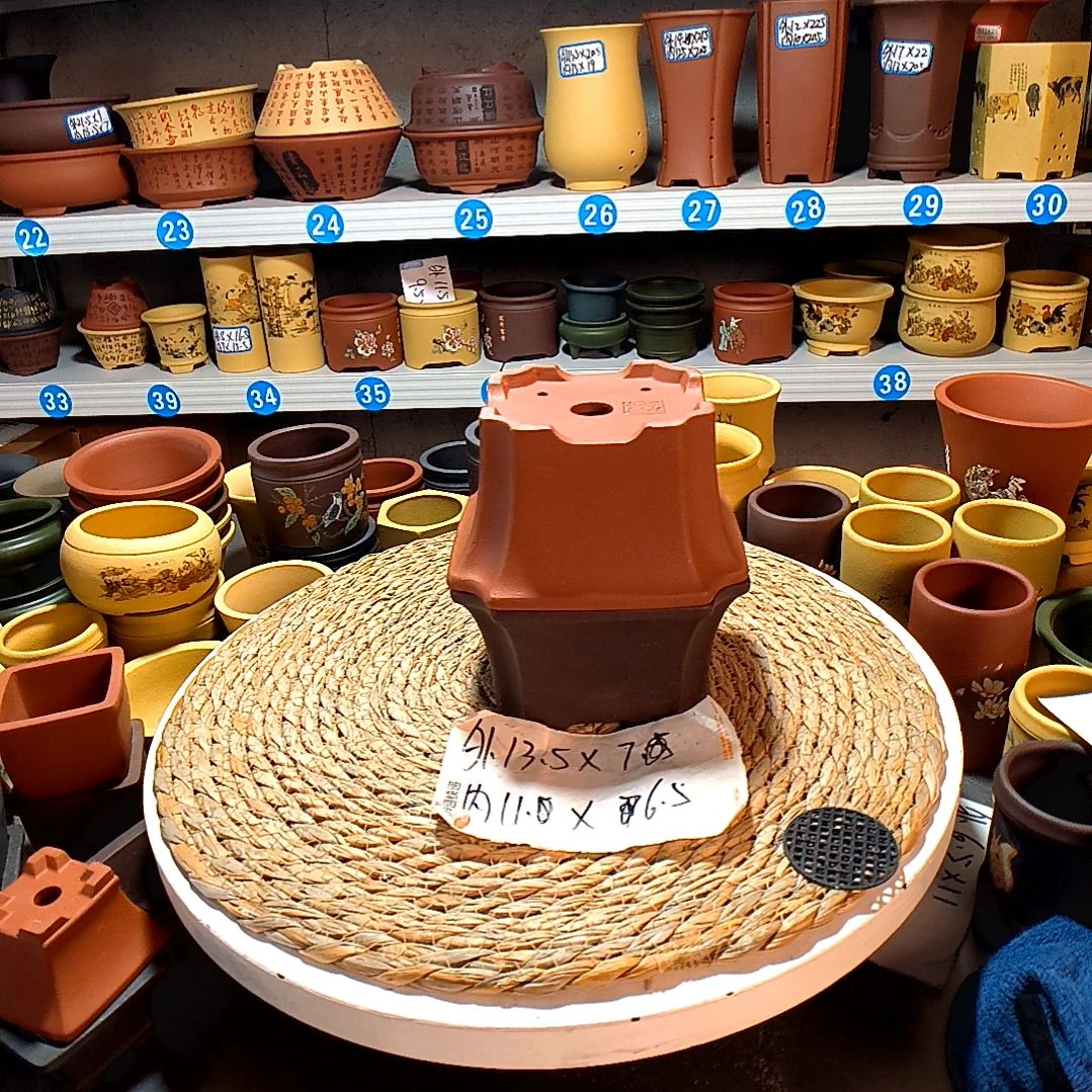 宜兴紫砂紫砂花盆花盆