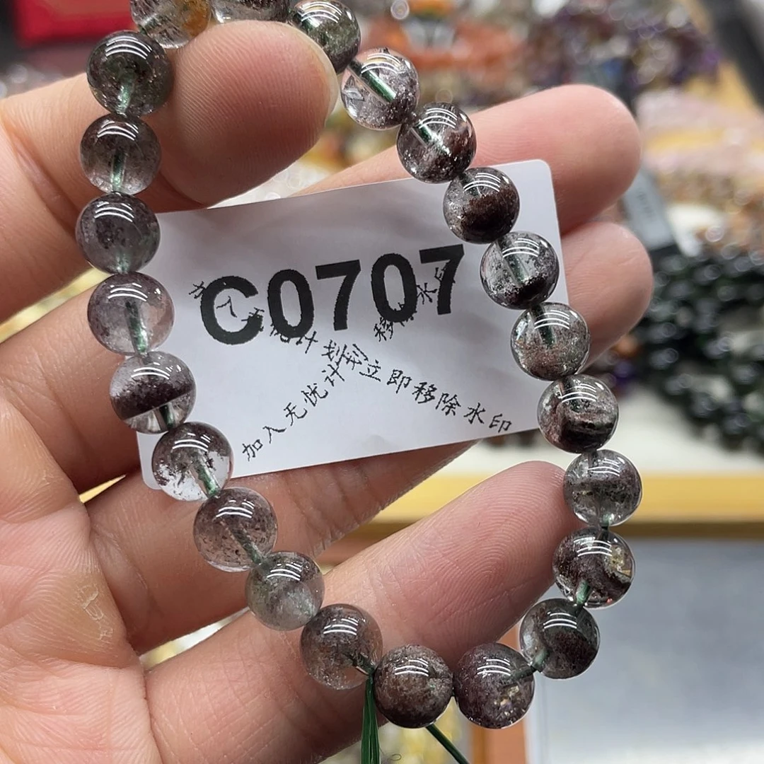 水晶手串未镶嵌天然