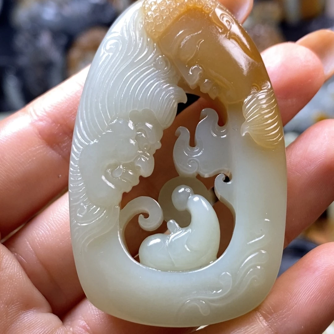 未镶嵌和田玉挂件