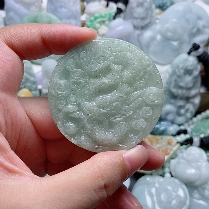 吊坠(不含链)未镶嵌翡翠1