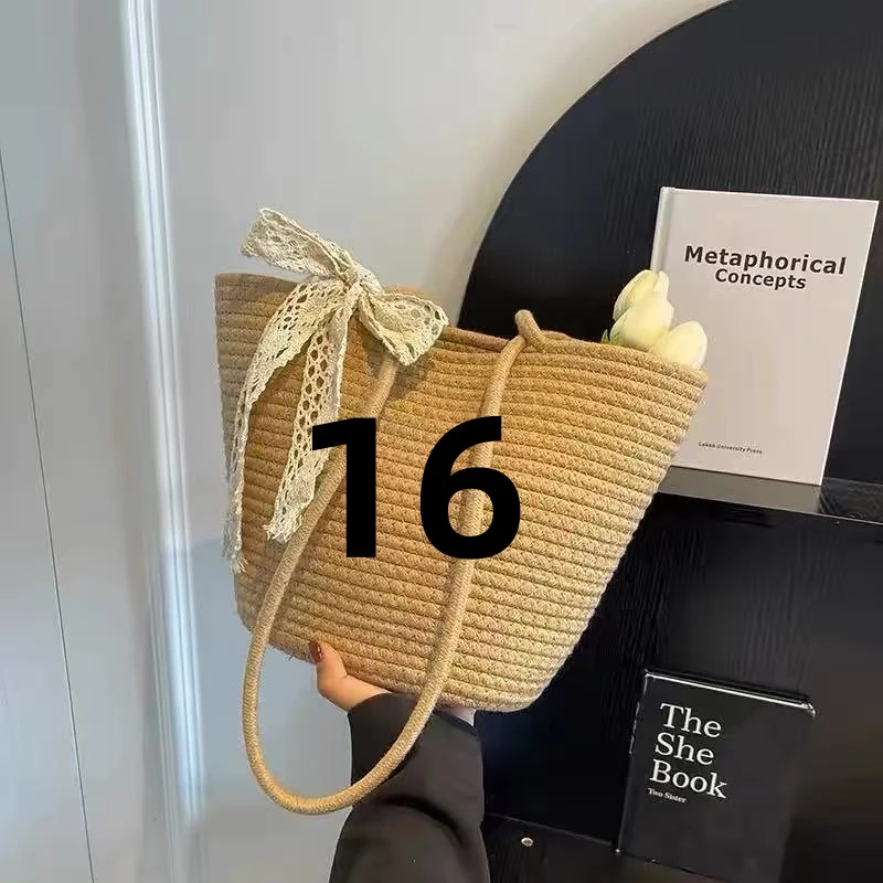 16号新款时尚百搭手提小麻将包小花肩斜挎包包-804