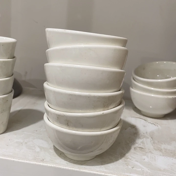 瓷片强化瓷10厘米小碗6个