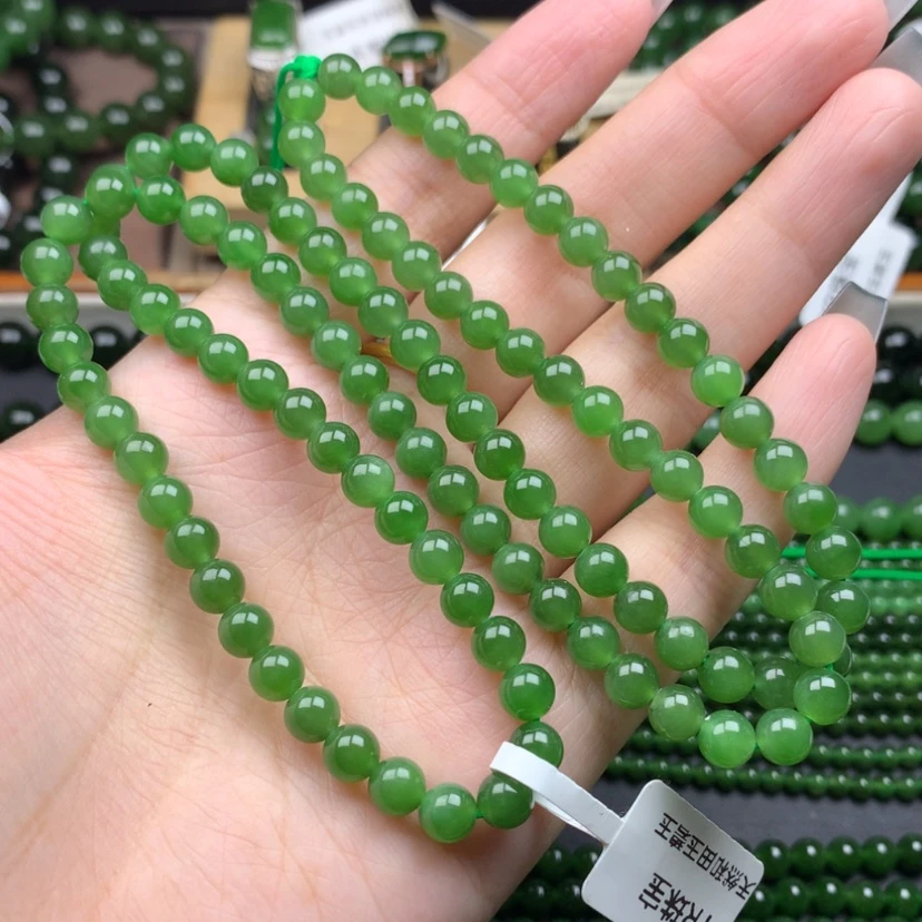 【闪购商品】颈饰未镶嵌和田玉（碧玉）哇****）6