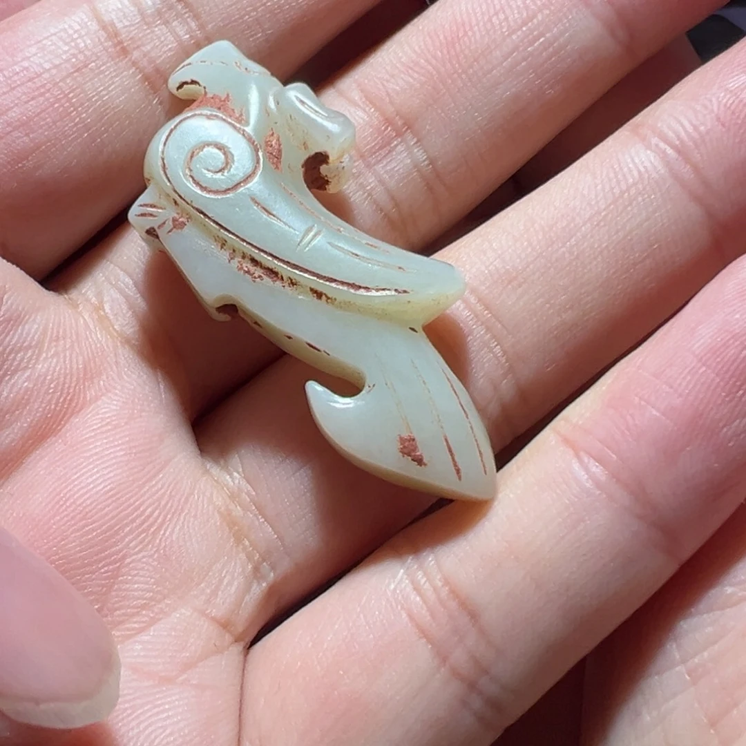 清***李玛瑙/玉髓未镶嵌珠子。