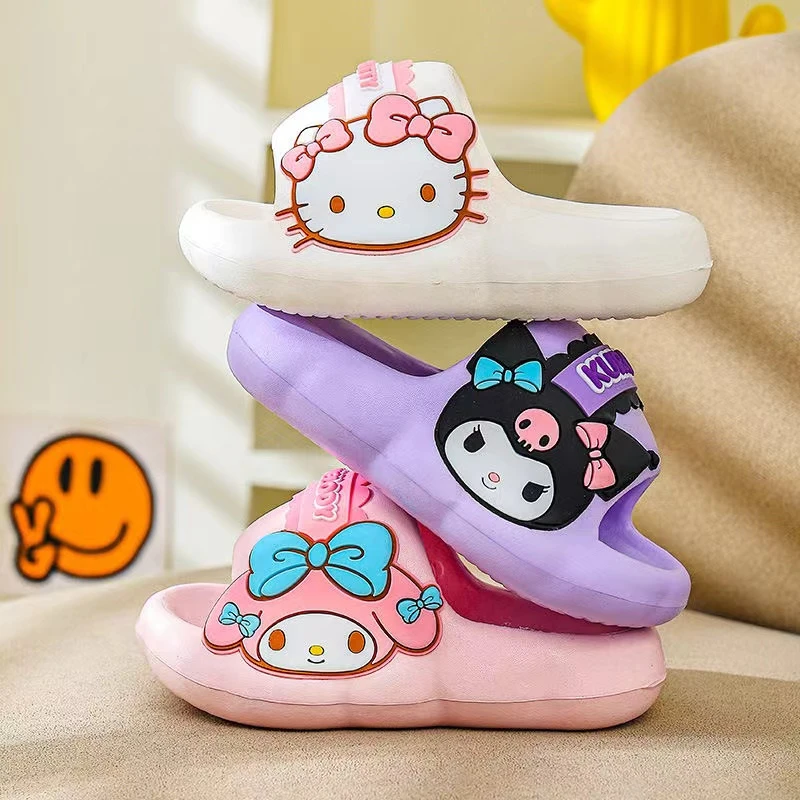 女童儿童拖鞋三丽鸥宝宝女孩夏季室内家居洗澡防滑女中大童拖鞋