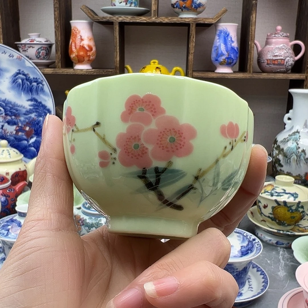 陶杯子景德镇陶瓷567老厂瓷36