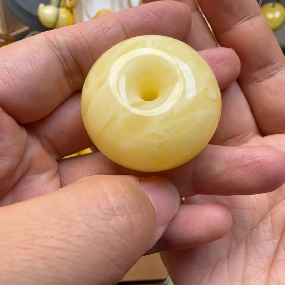 蜜蜡未镶嵌颈饰天然蜜蜡