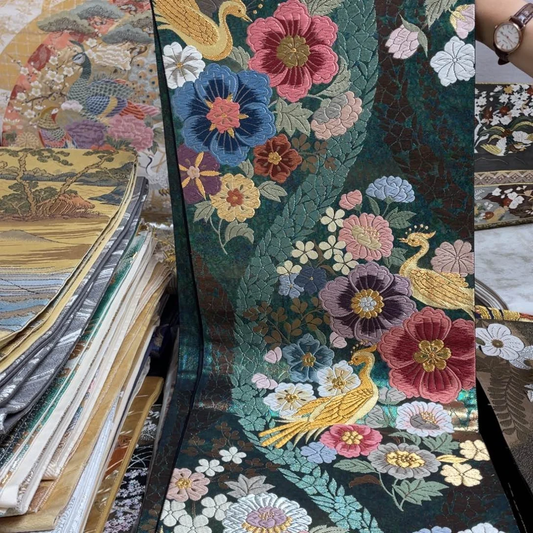 织绣唐锦桑蚕丝正绢面料（散剪不退换）