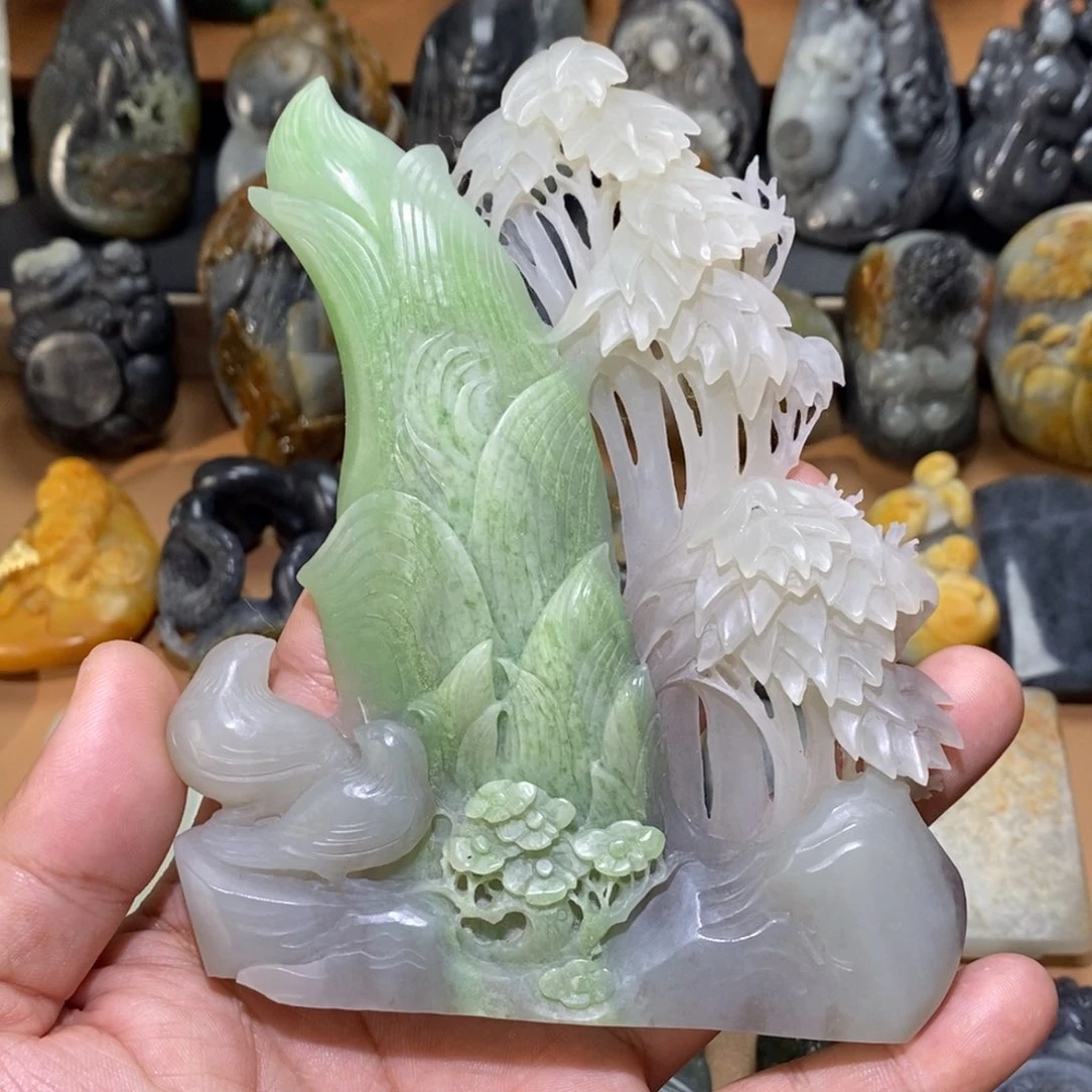 未镶嵌和田玉摆件