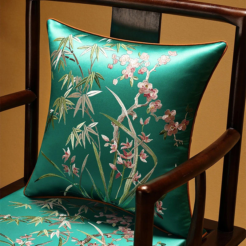 沙发靠垫椅子护腰靠枕古典沙发床头抱枕中国风客厅沙发后背靠垫