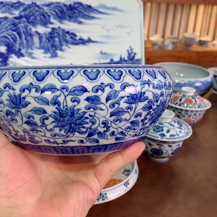 錡镇堂手工手绘水洗