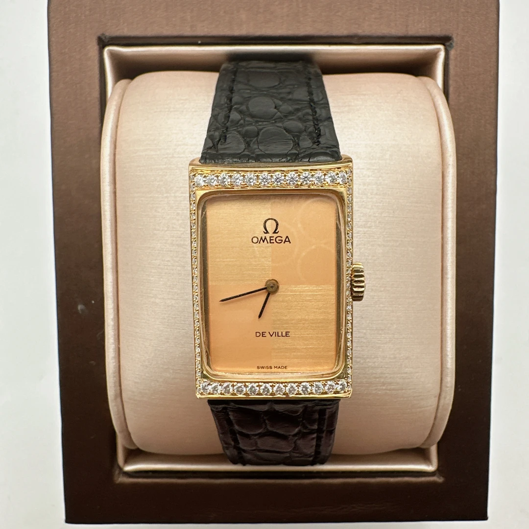 95新 Omega/欧米茄 欧米茄80655手动后赠送表带赠送手链