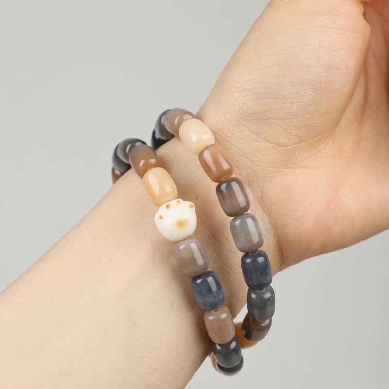 【无礼盒】年糕海盐蓝菩提双圈 QS 733