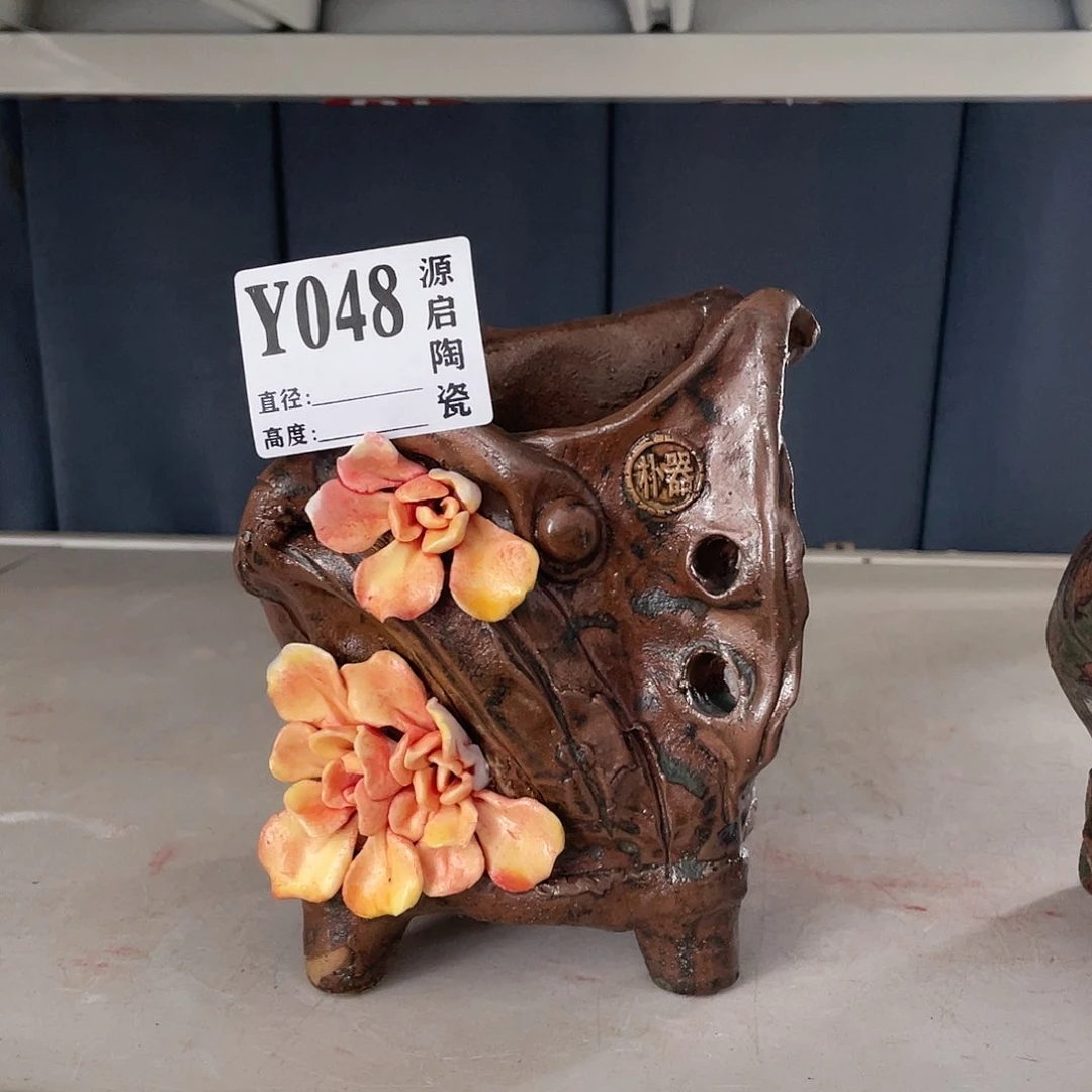 紫砂花盆宁****店手工制作默认微瑕-次品