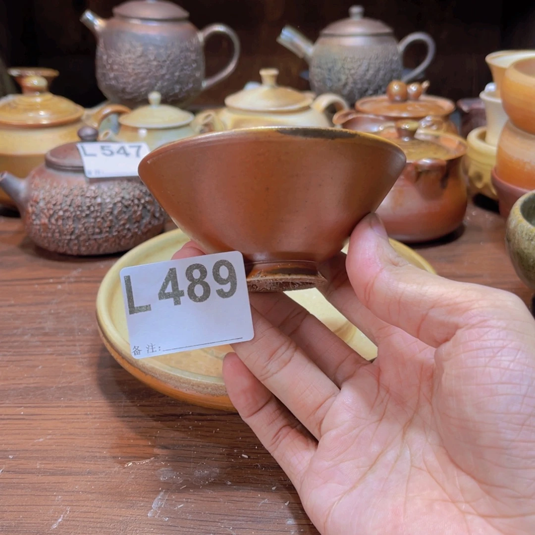 纯手工制作柴烧纯手工制作柴烧杯489