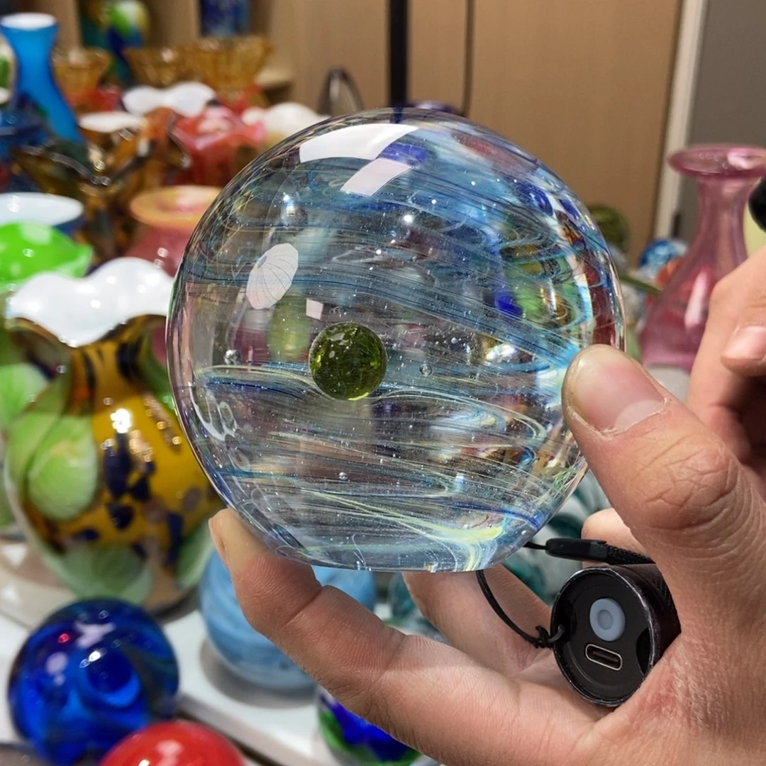 琉璃手工艺品陌*微瑕