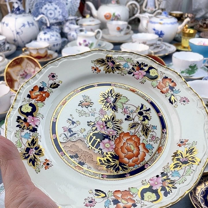 中古欧瓷盘子杯子