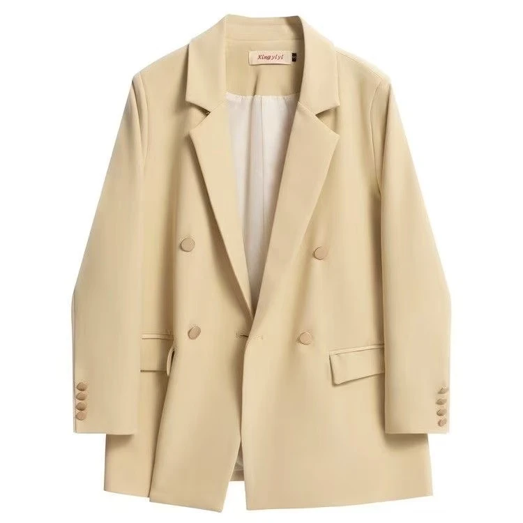 【婵诚】春秋孤品尾货韩版女装休闲时尚宽松版百搭西装外套