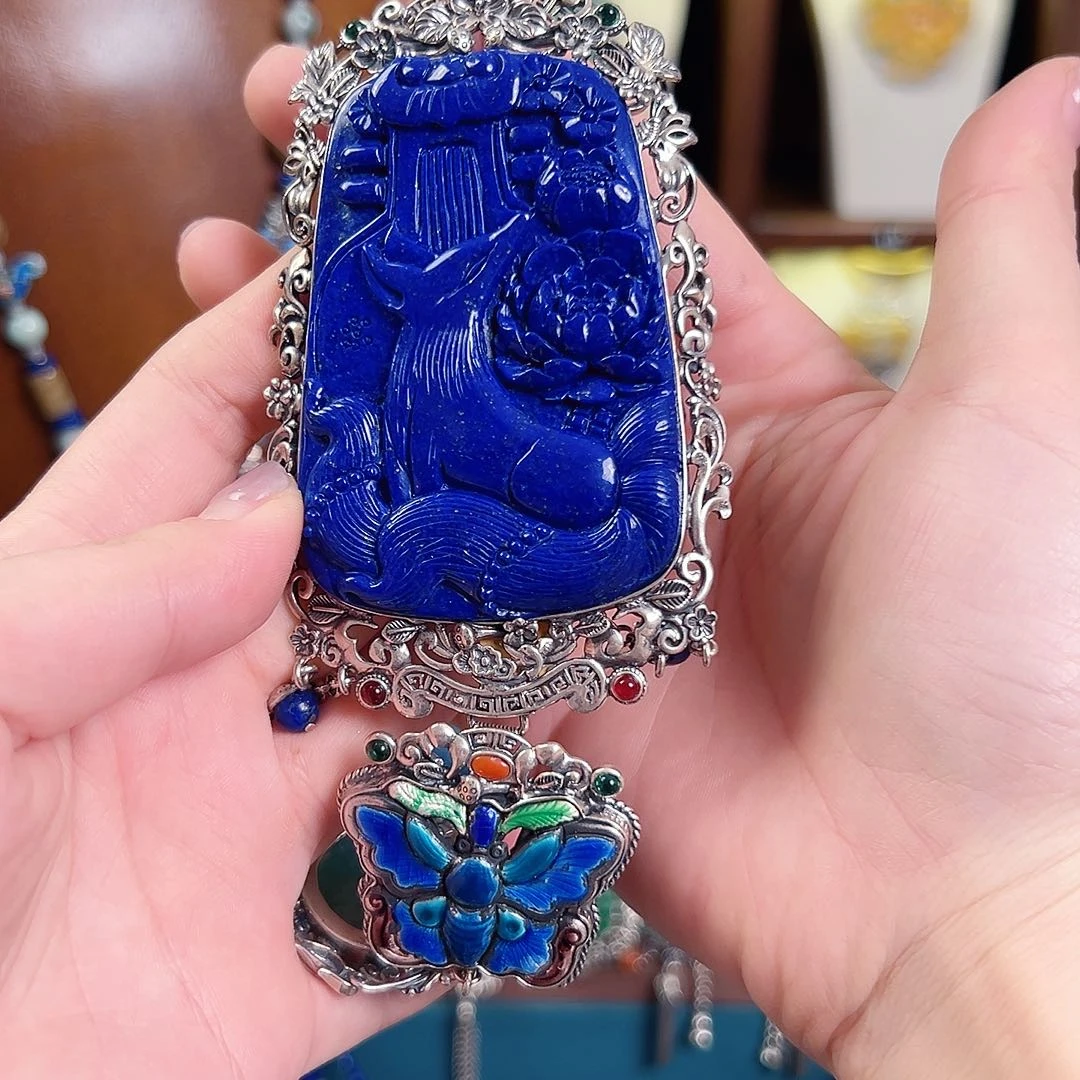 夏****925银锦钰原创设计吊坠