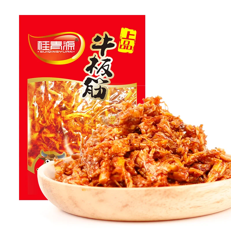 桂青源上品牛板筋28g 甜辣口味 重回小时候的味道