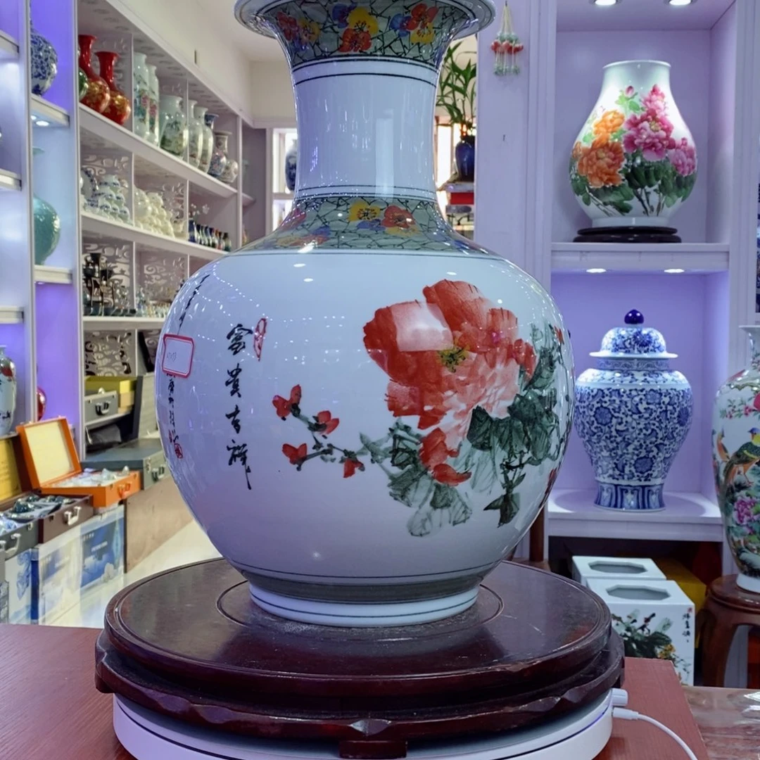 阔***】瓷片景德镇陶瓷手工