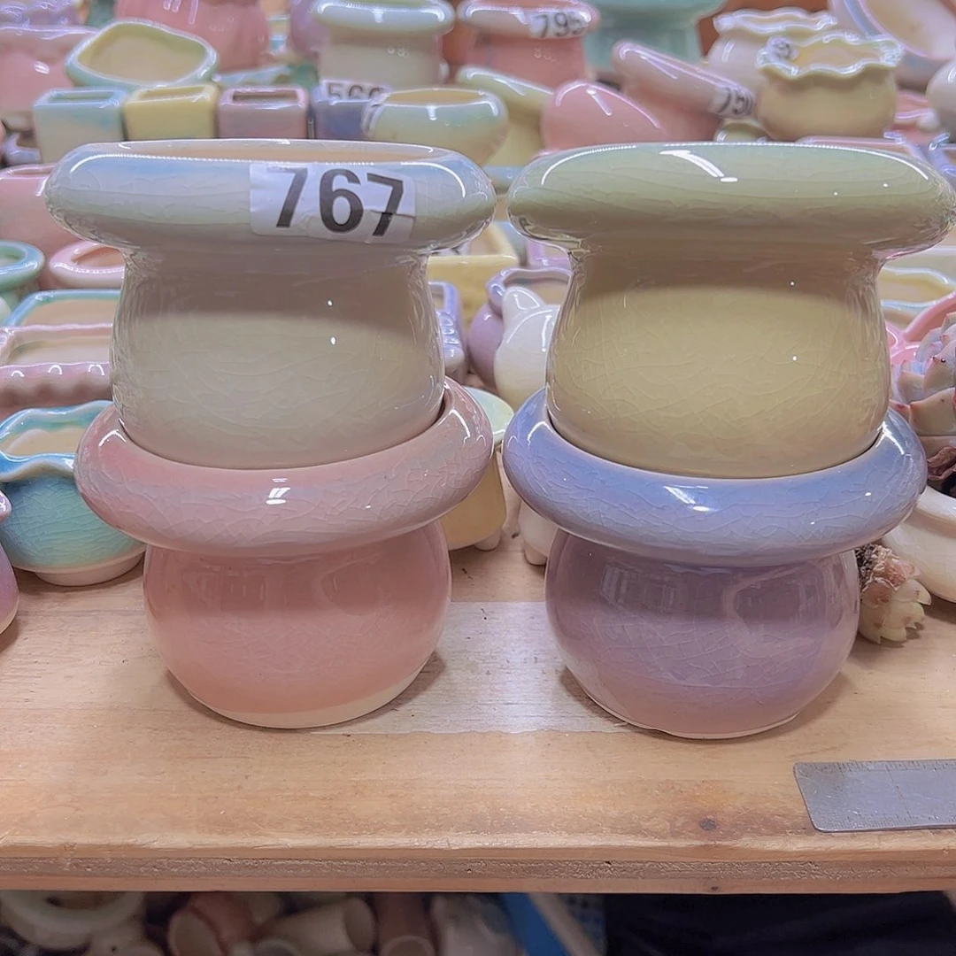 陶瓷花盆单场满12包邮