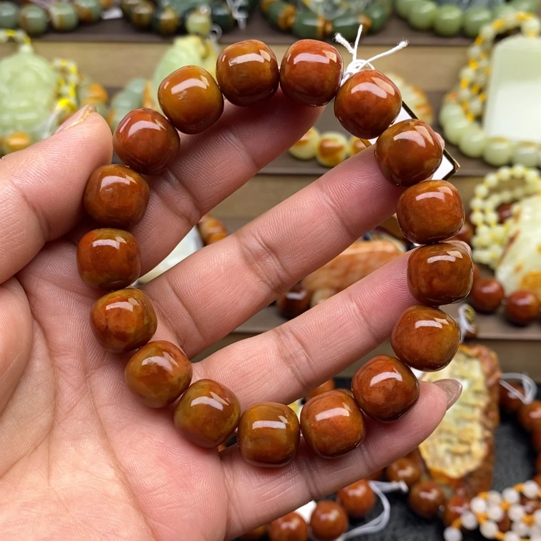 透闪石质玉未镶嵌手串