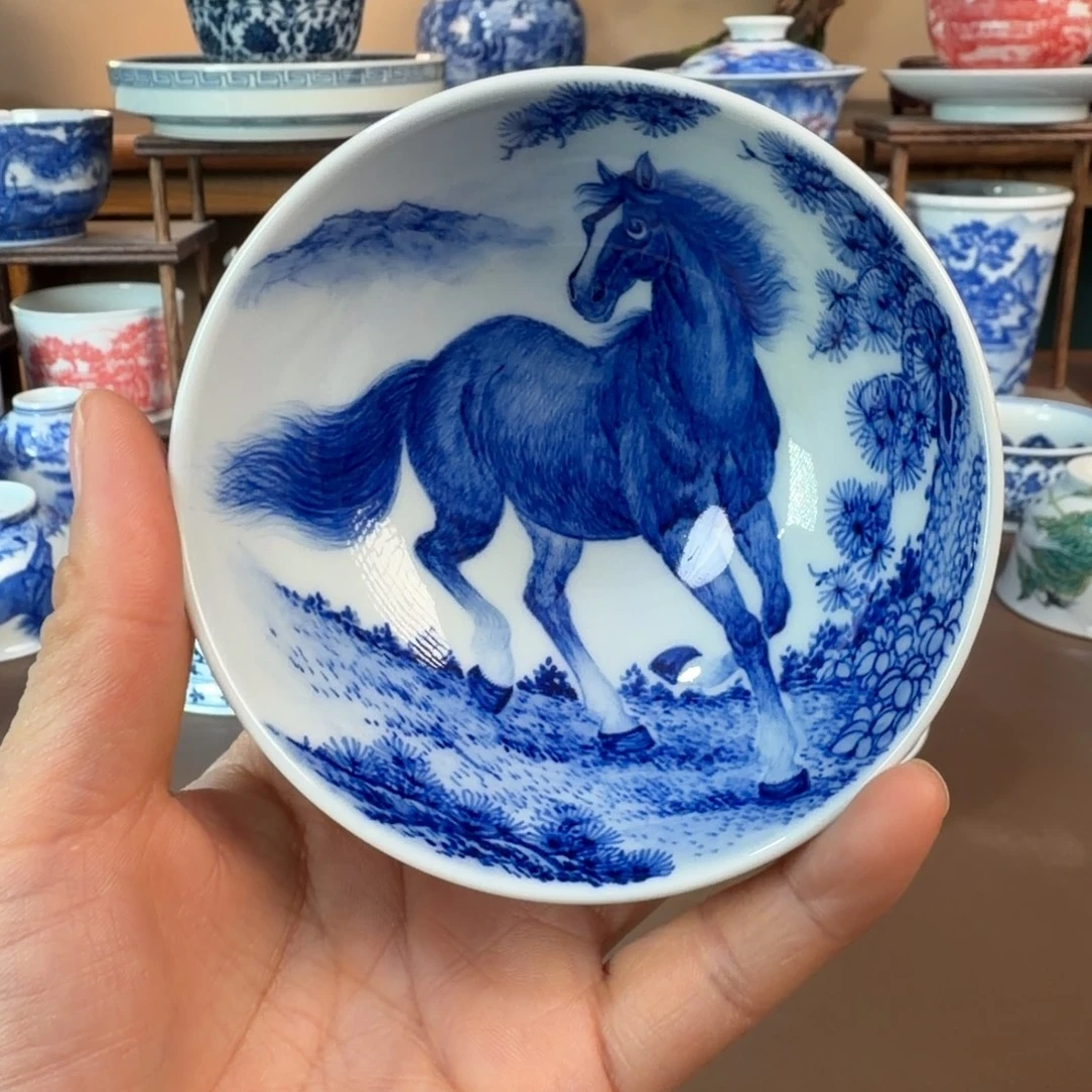 景德镇陶瓷手工手绘