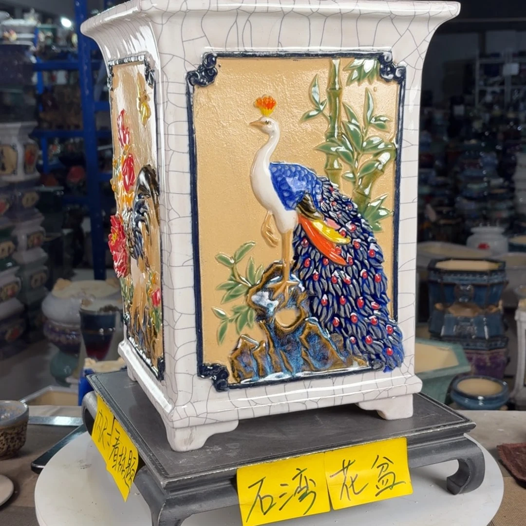 一风堂石湾花盆 内22*33