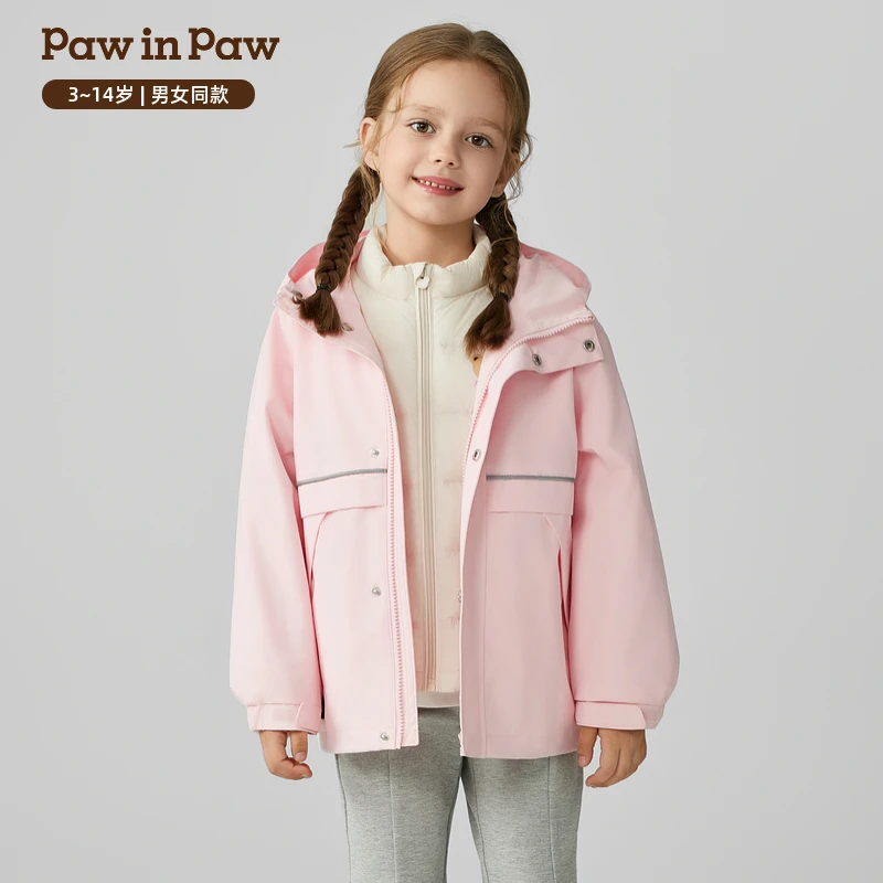 【达人专属】一衣三穿PawinPaw25年秋冬男女童保暖羽绒服PCJDF4931E