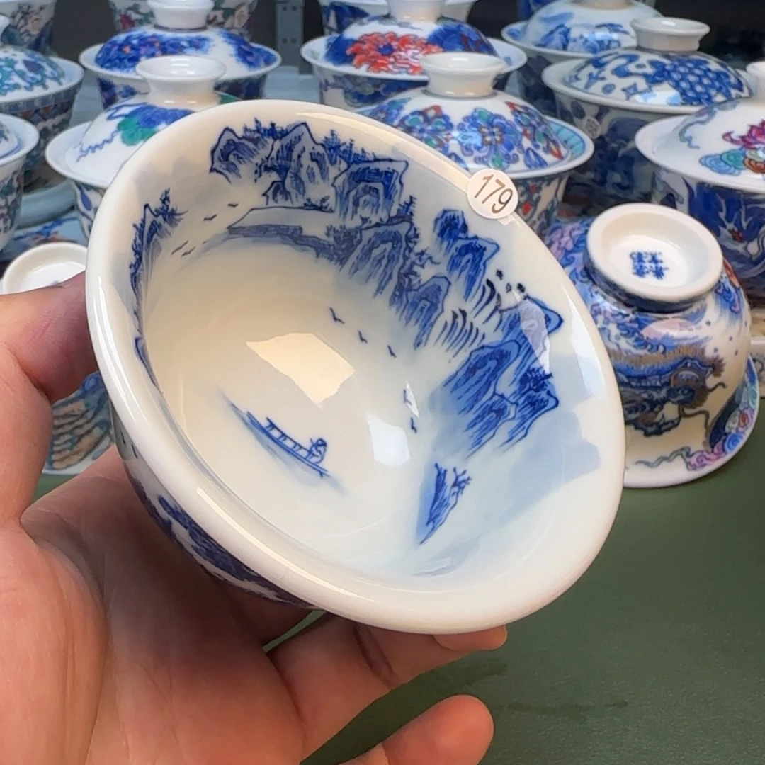 彦祖纯手工手绘茶具179