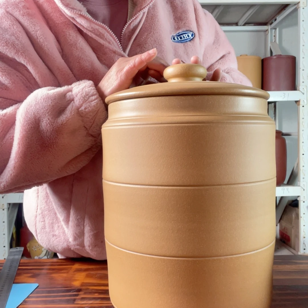 紫砂茶叶罐今天晚上