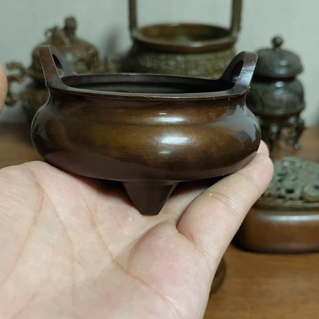 铜盛世铜炉铜器香炉工艺品