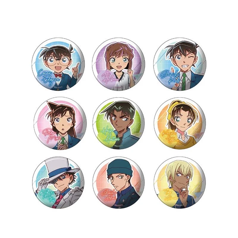 名侦探柯南（鹿鹿日谷）柯南 TWINCRE 都市流行色吧唧