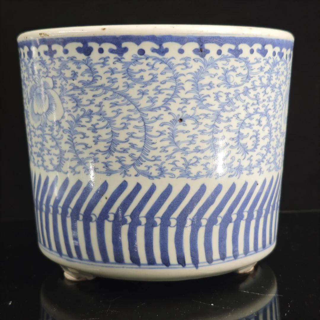 清中 青花笔筒WG-0005