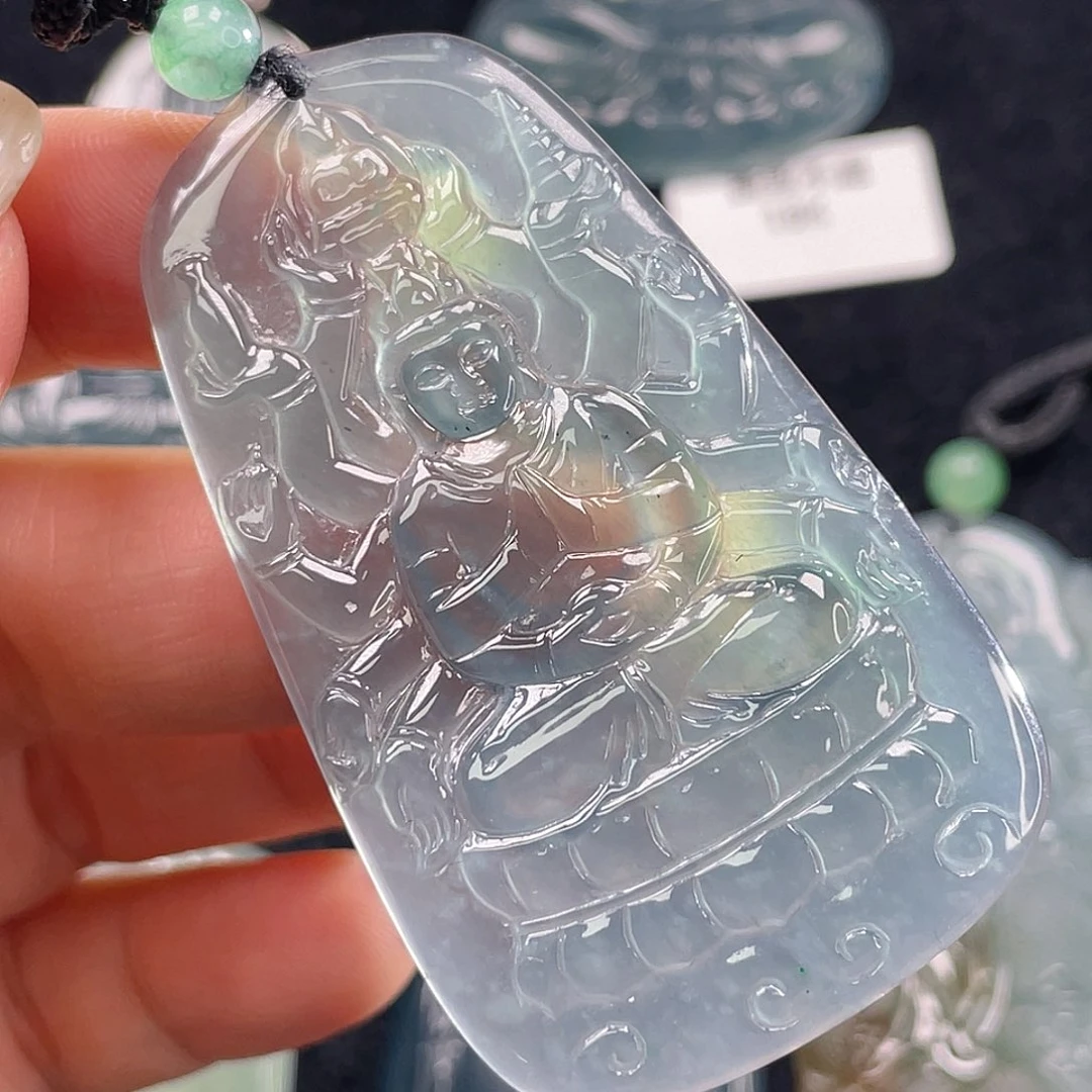 颈饰未镶嵌翡翠23，