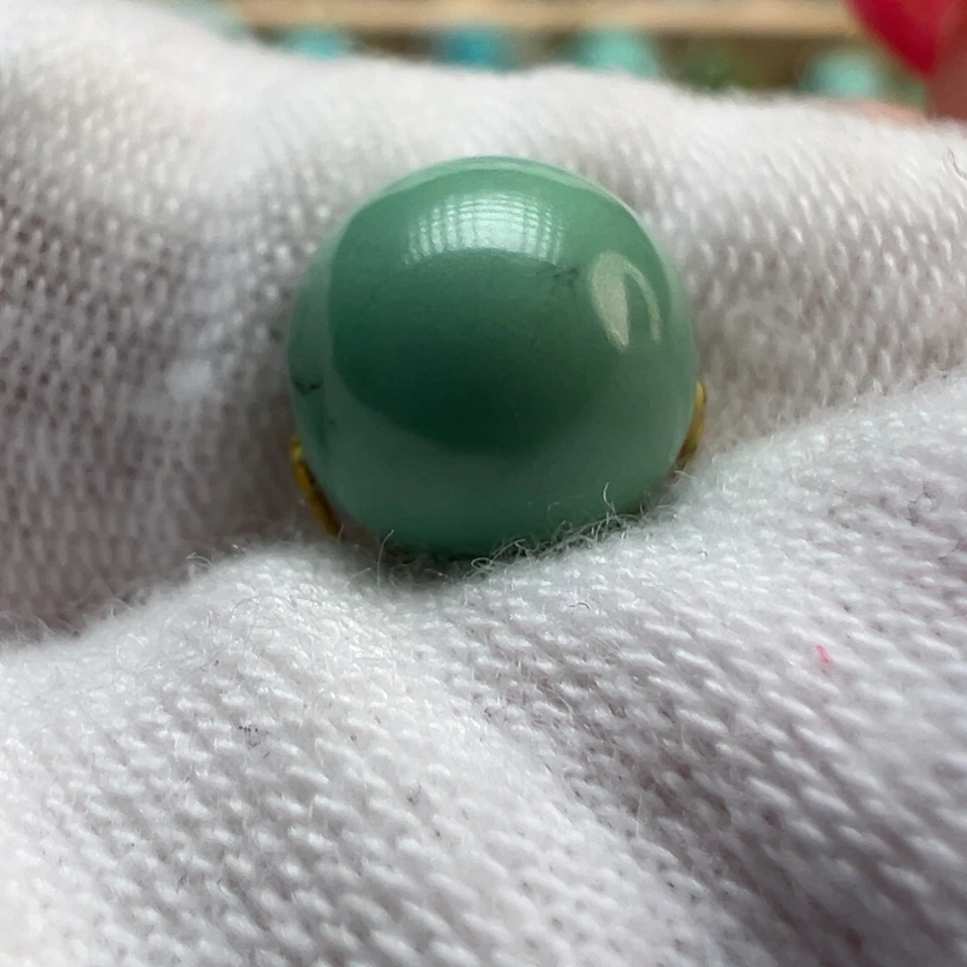 绿松石未镶嵌配饰7.6mm